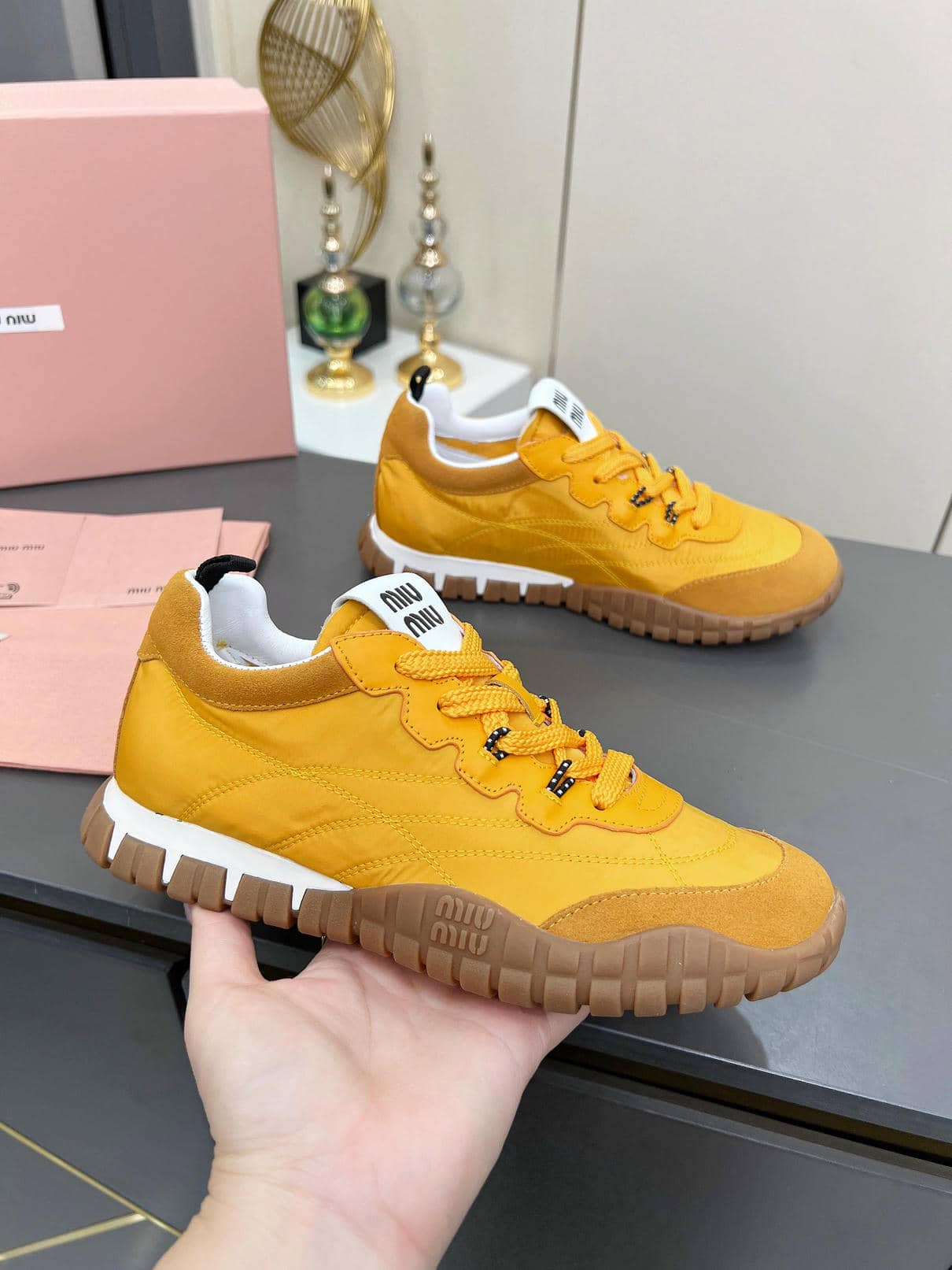 Miu Miu German training shoes3-5